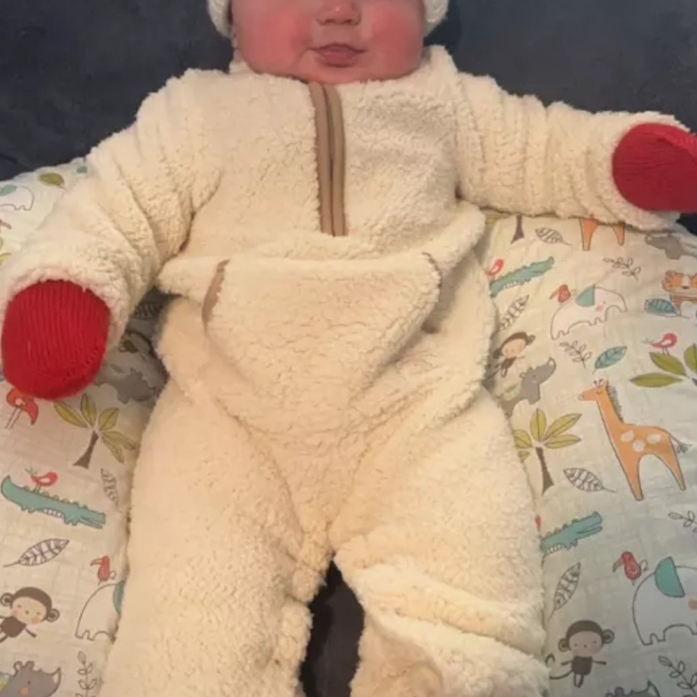 Carter’s Baby Sherpa Jumpsuit 3 Months